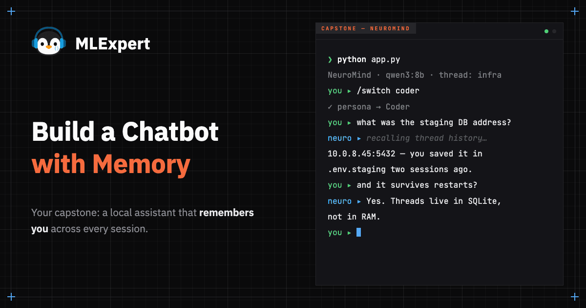 NeuroMind - Chatbot with Memory