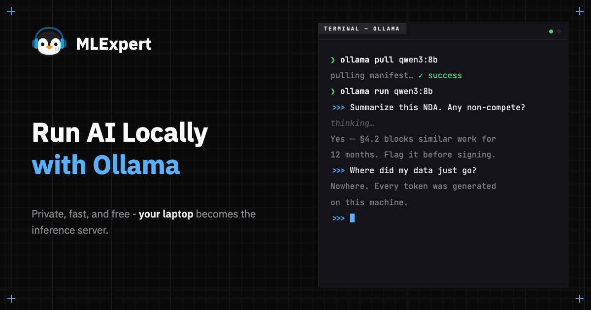 Run AI Locally with Ollama